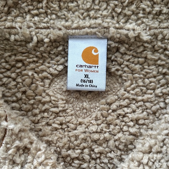 Carhartt Tan Shearling Jacket - Picture 2 of 7